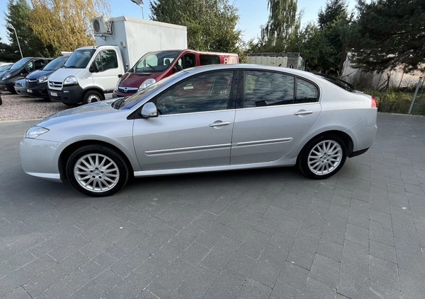 Renault Laguna cena 13900 przebieg: 220000, rok produkcji 2008 z Siedlce małe 154